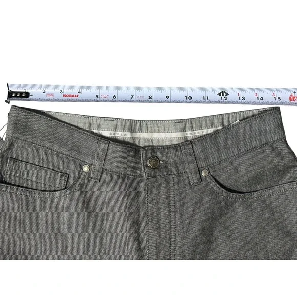Ermenegildo Zegna Gray Stretch Pants Size 30 Cotton Elastane NWT